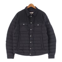 モンクレール MONCLER 23年 Fauscoum ダウン ウールツイル パネルキルティング ダウンジャケット アウター ブラック 5