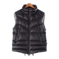 モンクレール MONCLER KOSTEMBERG GILET ナイロン ジップアップ ダウンベスト 420974333185 ブラック 1