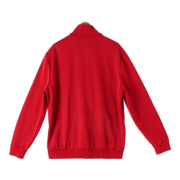 モンクレール MONCLER 21年 Maglia Cardigan ナイロン ロゴワッペン ニット切替 ダウン ブルゾン トラックジャケット レッド  XL 中古 通販 retro レトロ