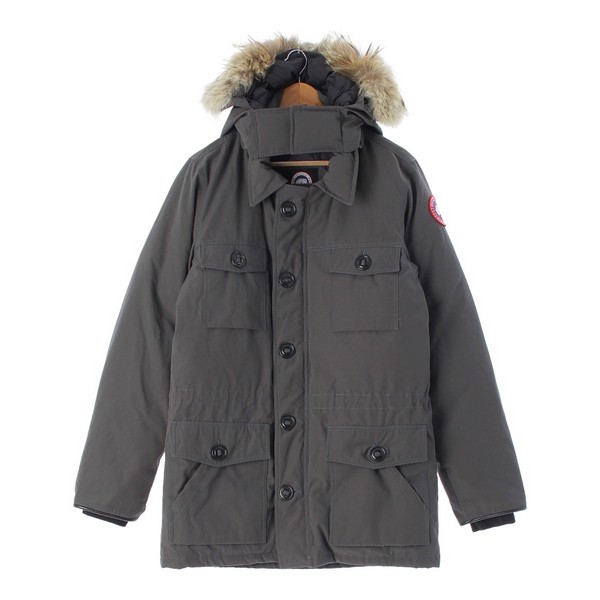 Ji_O[X CANADA GOOSE BANFF PARKA otp[J[ Ot[h AE^[ R[g _EWPbg 4074M O[ M