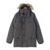 カナダグース CANADA GOOSE BANFF PARKA バンフパーカー 取り外しフード アウター コート ダウンジャケット 4074M グレー M