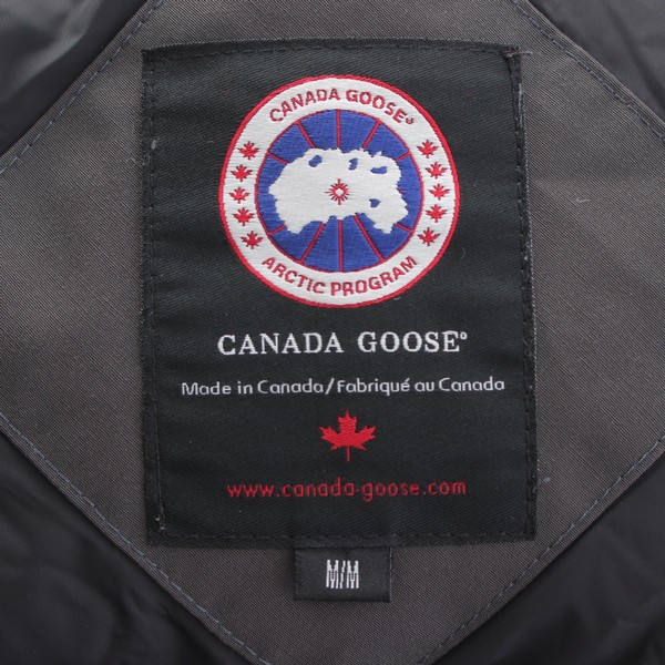 カナダグース CANADA GOOSE BANFF PARKA バンフパーカー 取り外しフード アウター コート ダウンジャケット 4074M グレー  M 中古 通販 retro レトロ