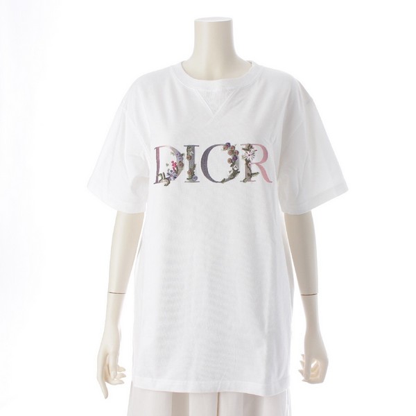 fBI[ Dior 21SS  Oversized Dior Flowers Tee Rbg t[S hJ I[o[TCY sVc gbvX Jbg\[ 113J686A0554  zCg M