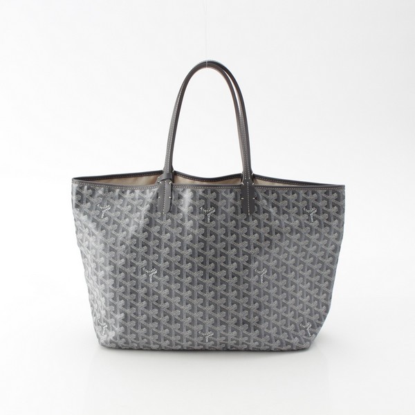 ゴヤール GOYARD サンルイ PM ゴヤールディン ヘリーボーン ポーチ付 トートバッグ グレー 中古 通販 retro レトロ