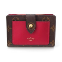 ルイヴィトン LOUIS VUITTON モノグラム ポルトフォイユジュリエット PVC ラウンドジップ 二つ折り財布 コンパクトウォレット M69433 フューシャ