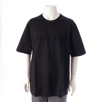 フェンディ FENDI マークジェイコブス コットン ロゴ オーバーサイズ 半袖Ｔシャツ トップス カットソー FY0936 ブラック XL