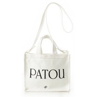 パトゥ Patou オーガニックコットン スモール パトゥ キャンバス トートバッグ 鞄 AC0250076090C ホワイト