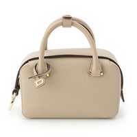 デルヴォー Delvaux クールボックス ナノ トリヨン ソフトグレインレザー 2WAY ショルダー ハンドバッグ AA0669AQY022LDO アイボリー ベージュ