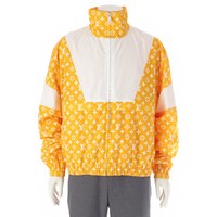 ルイヴィトン LOUIS VUITTON 24AW ナイロン モノグラムプリント テクニカルトラックトップ ジャケット HRB83W イエロー 50