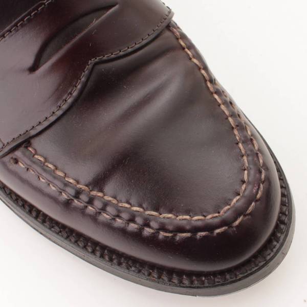 オールデン(Alden) メンズ コードバン コインローファー シューズ 革靴 