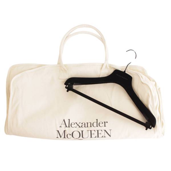 アレキサンダーマックイーン(Alexander McQueen) ラムレザー ペプラム