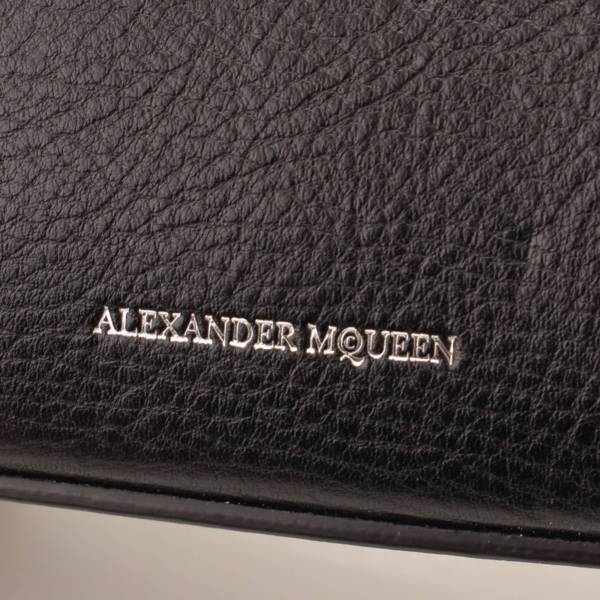アレキサンダーマックイーン(Alexander McQueen) THE BOX BAG レザー スタッズ 2WAY ショルダーバッグ 501105  1ACCM ブラック 中古 通販 retro レトロ