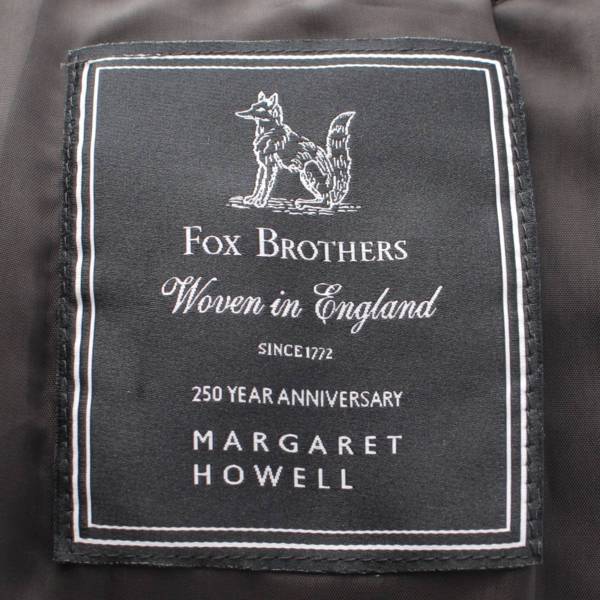 マーガレット ハウエル Margaret Howell 22AW FOX BROTHERS ウール 