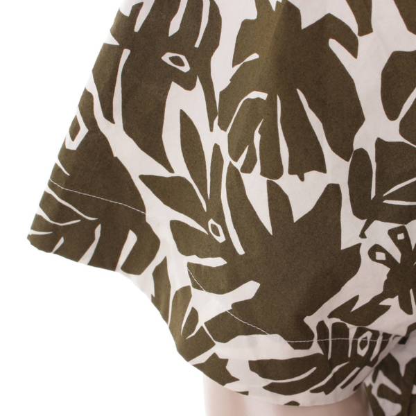 マルニ(Marni) メンズ 20SS leaf print オープンカラー 半袖 開襟