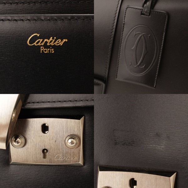 カルティエ(Cartier) トラディション レザー ブリーフケース ビジネス ...