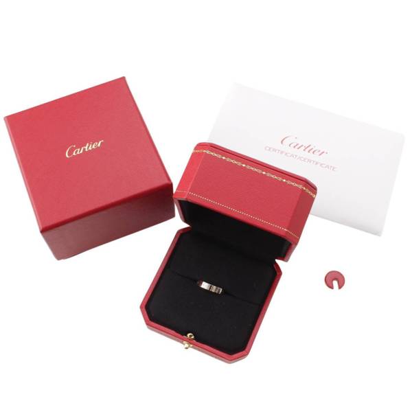 カルティエ Cartier Love ラブリング ウェディング 750WG K18 指輪 ホワイトゴールド 51 3.4g 中古 通販 retro  レトロ