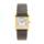 タンクシノワーズSM 腕時計 クオーツ K18 ゴールド×ホワイト 動作確認済