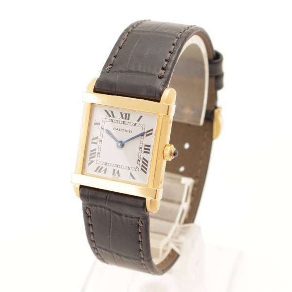 カルティエ(Cartier) タンクシノワーズSM 腕時計 クオーツ K18 ...