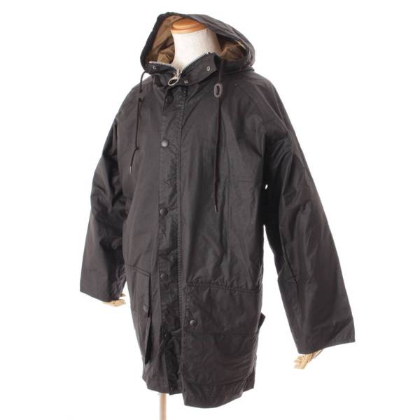 バブアー(Barbour) メンズ 21AW ハイキング ワックス オイルド ジャケット MWX1673 ブラック 40 中古 通販 retro レトロ