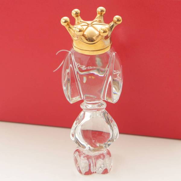 バカラ(BACCARAT) キング スヌーピー 王冠 クリスタル ガラス オブジェ