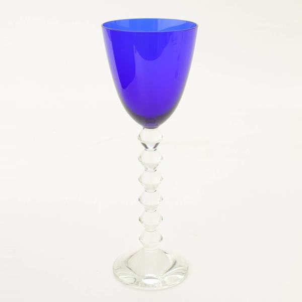 バカラ(BACCARAT) ベガ トール ワイングラス 3客セット ブルー×グリーン×パープル 中古 通販 retro レトロ