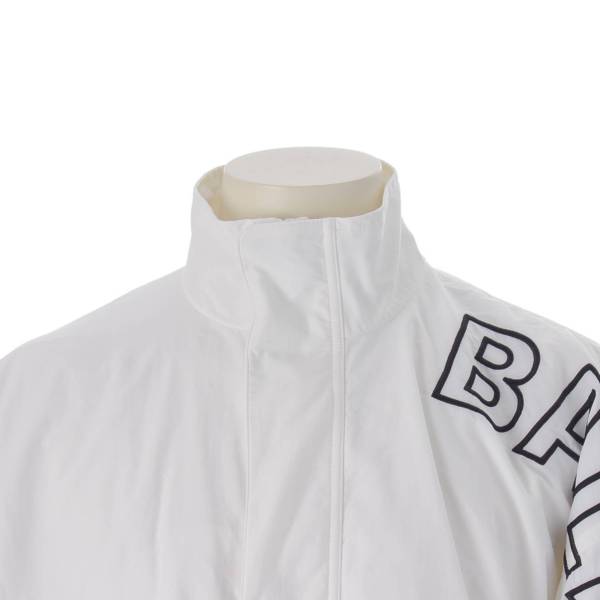 バレンシアガ Balenciaga 24SS メンズ ロゴ TRACKSUIT トラックジャケット ブルゾン 768920 ホワイト S 中古 通販  retro レトロ