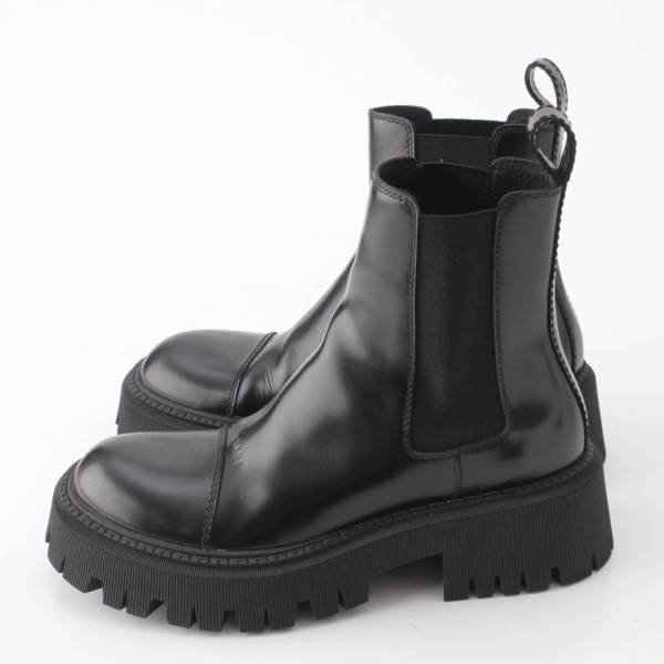 バレンシアガ Balenciaga TRACTOR 20MM スムースカーフスキン ハイカット サイドゴアブーツ 636599 ブラック 41 中古  通販 retro レトロ