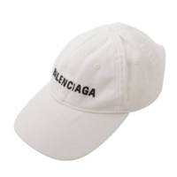 17SS ロゴ ベースボールキャップ 帽子 ホワイト L