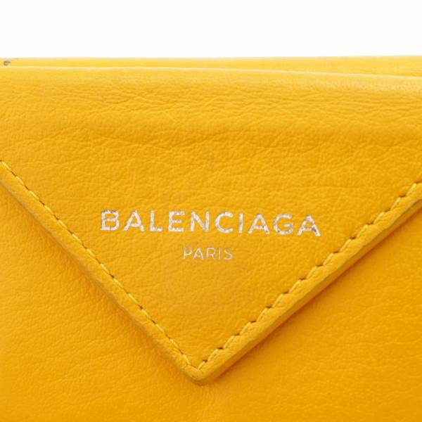 バレンシアガ(Balenciaga) ペーパーミニ ウォレット 三つ折り財布 