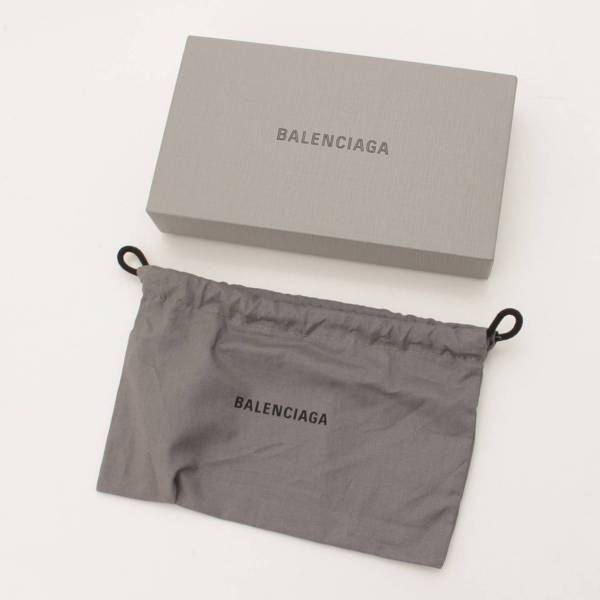 バレンシアガ(Balenciaga) ロゴプリント コンパクト ラウンドジップ