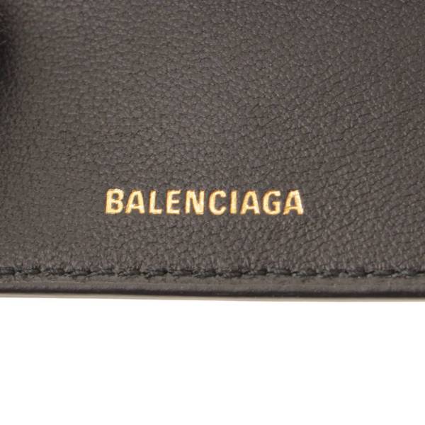 バレンシアガ(Balenciaga) HOURGLASS アワーグラス 三つ折り財布