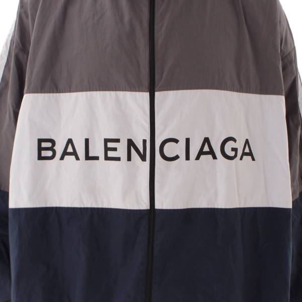 バレンシアガポプリントラックジャケット