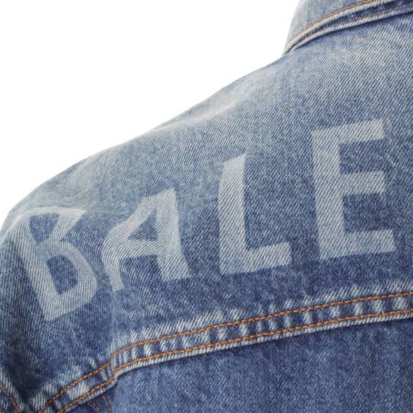 バレンシアガ(Balenciaga) クラッシュ加工 バックロゴ オーバーサイズ 