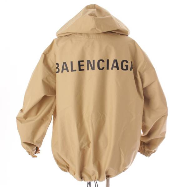 バレンシアガ(Balenciaga) ロゴ ビッグシルエットナイロンジャケット 