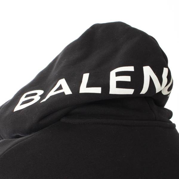 バレンシアガ(Balenciaga) メンズ 17AW フードロゴプリント プル