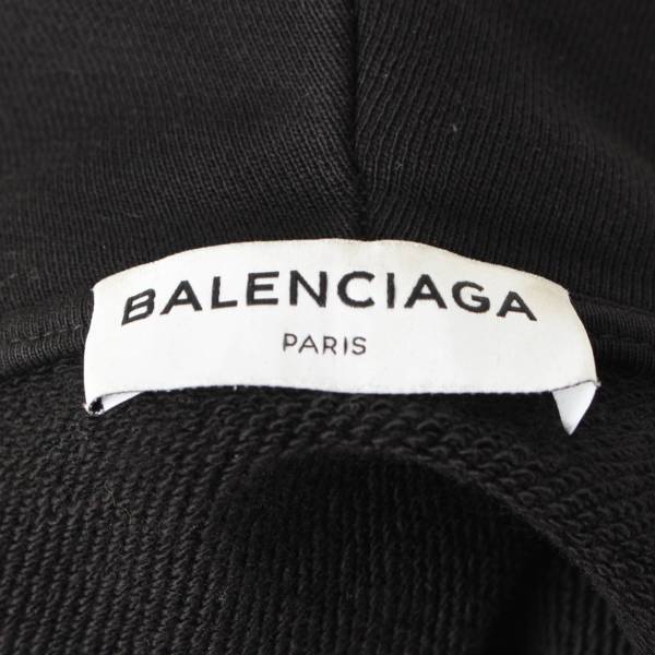 バレンシアガ(Balenciaga) メンズ 17AW フードロゴプリント プル