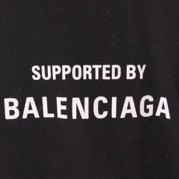 バレンシアガ(Balenciaga) メンズ 19SS WFP ロゴ 長袖 カットソー