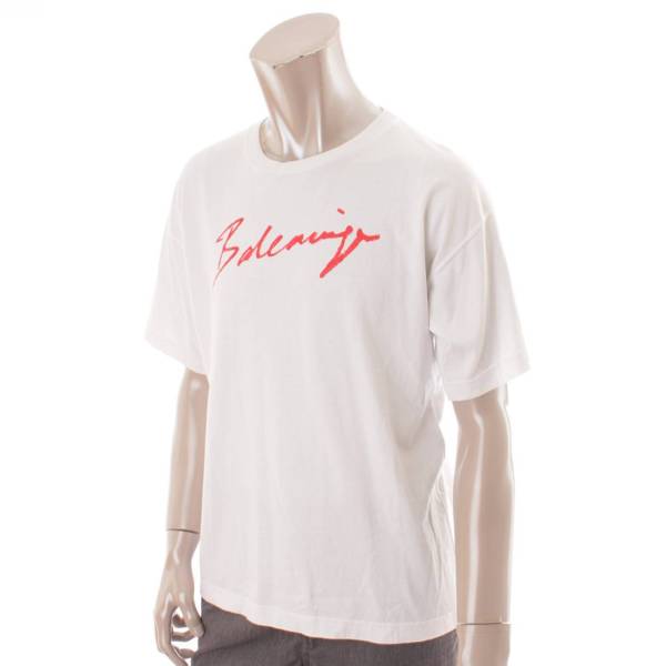 バレンシアガ(Balenciaga) 19SS メンズ シグネチャー ロゴ Tシャツ 