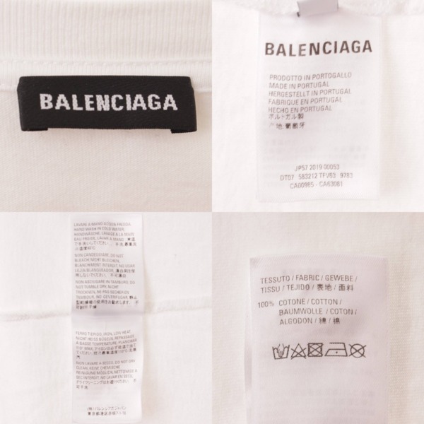 バレンシアガ(Balenciaga) 19SS メンズ シグネチャー ロゴ Tシャツ