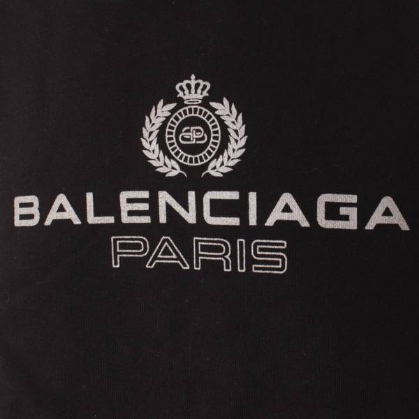バレンシアガ(Balenciaga) 19AW ロゴプリント スウェットパーカー ...