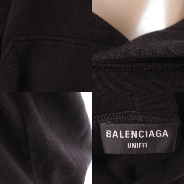 バレンシアガ(Balenciaga) メンズ 21年 マーベル ハルク プルオーバー フーディ パーカー 651799 ブラック S 中古 通販  retro レトロ