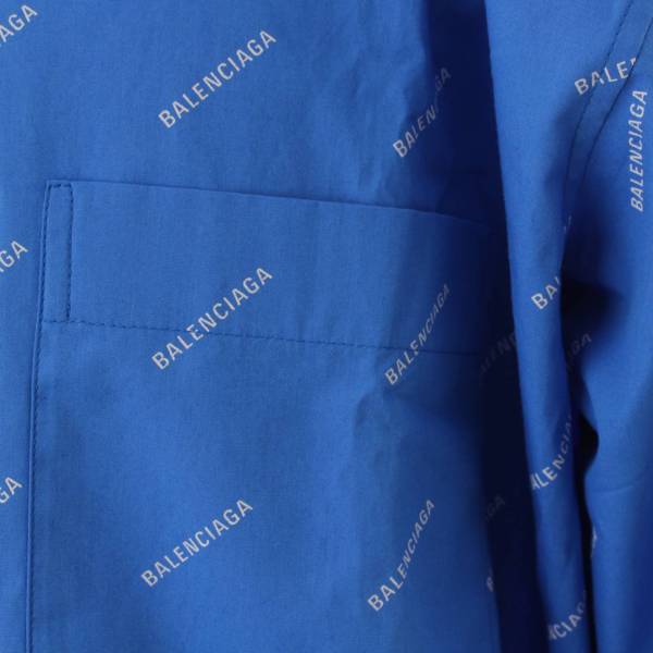 バレンシアガ(Balenciaga) 21SS メンズ ロゴ総柄 オーバーサイズ 半袖 