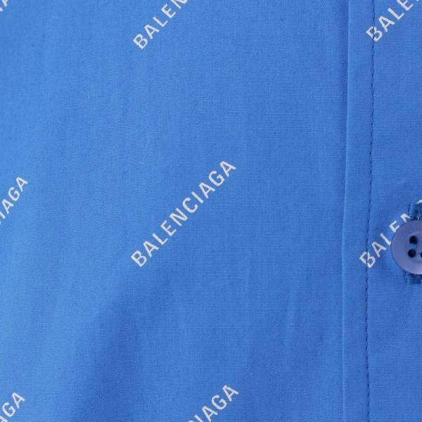 バレンシアガ(Balenciaga) 21SS メンズ ロゴ総柄 オーバーサイズ 半袖