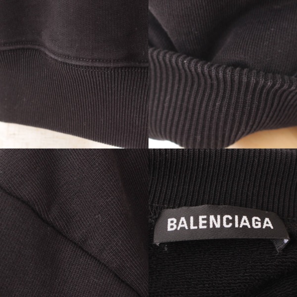 バレンシアガ(Balenciaga) メンズ 20年 キャンペーンロゴ スウェット トレーナー 556147 ブラック L 中古 通販 retro  レトロ
