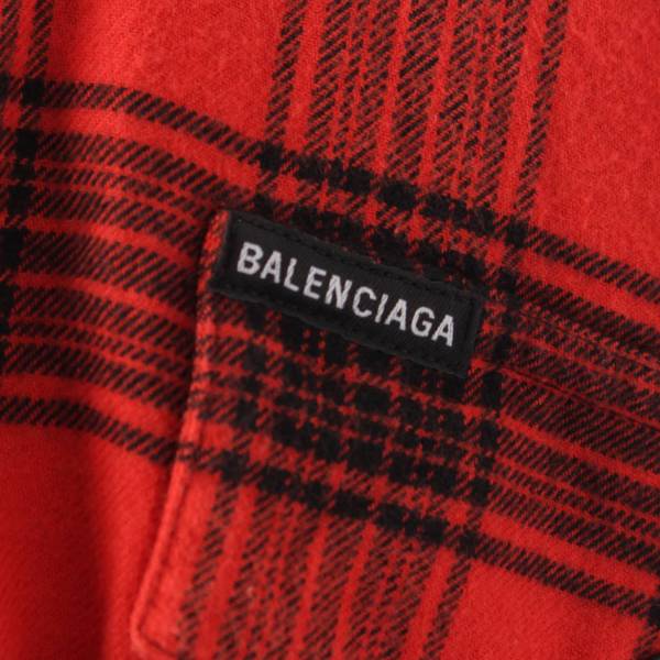 バレンシアガ(Balenciaga) メンズ 22SS トロンプルイユ チェック ...