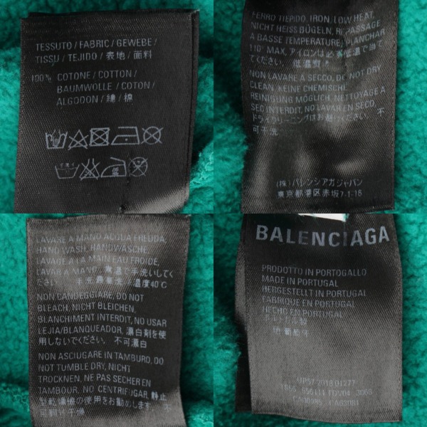 バレンシアガ Balenciaga 19SS BBロゴプリント オーバーサイズ プル