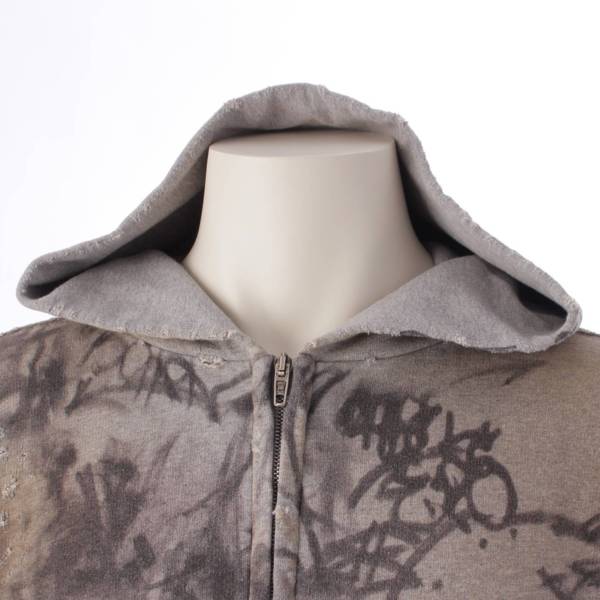 送料無料】 TOVA8 744457 HOODIE ZIP-UP FIT MEDIUM 23SS バレンシアガ