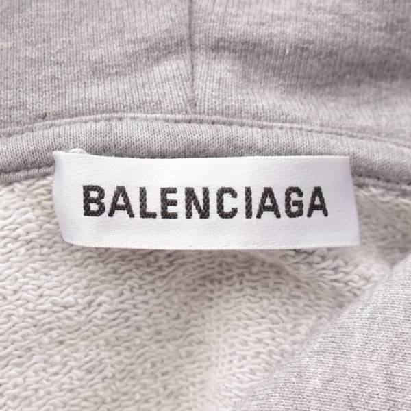 バレンシアガ Balenciaga 19年 BB モードロゴプリント フーディー プル ...