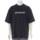 22AW メンズ MIRROR PRINT ミラー ロゴプリント Tシャツ 612966 ブラック L