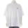 24SS メンズ BBロゴ Classic オーバーサイズ コットン ポロシャツ 791001 ホワイト 3